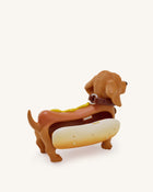 Dachshund Hot Dog Bag - Brown/Yellow