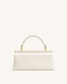 Danna Top Handle Bag - White