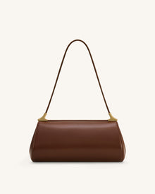 Eloise Shoulder Bag - Deep Brown