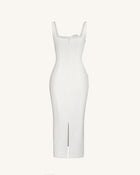 Garden Grace Sheath Dress - White