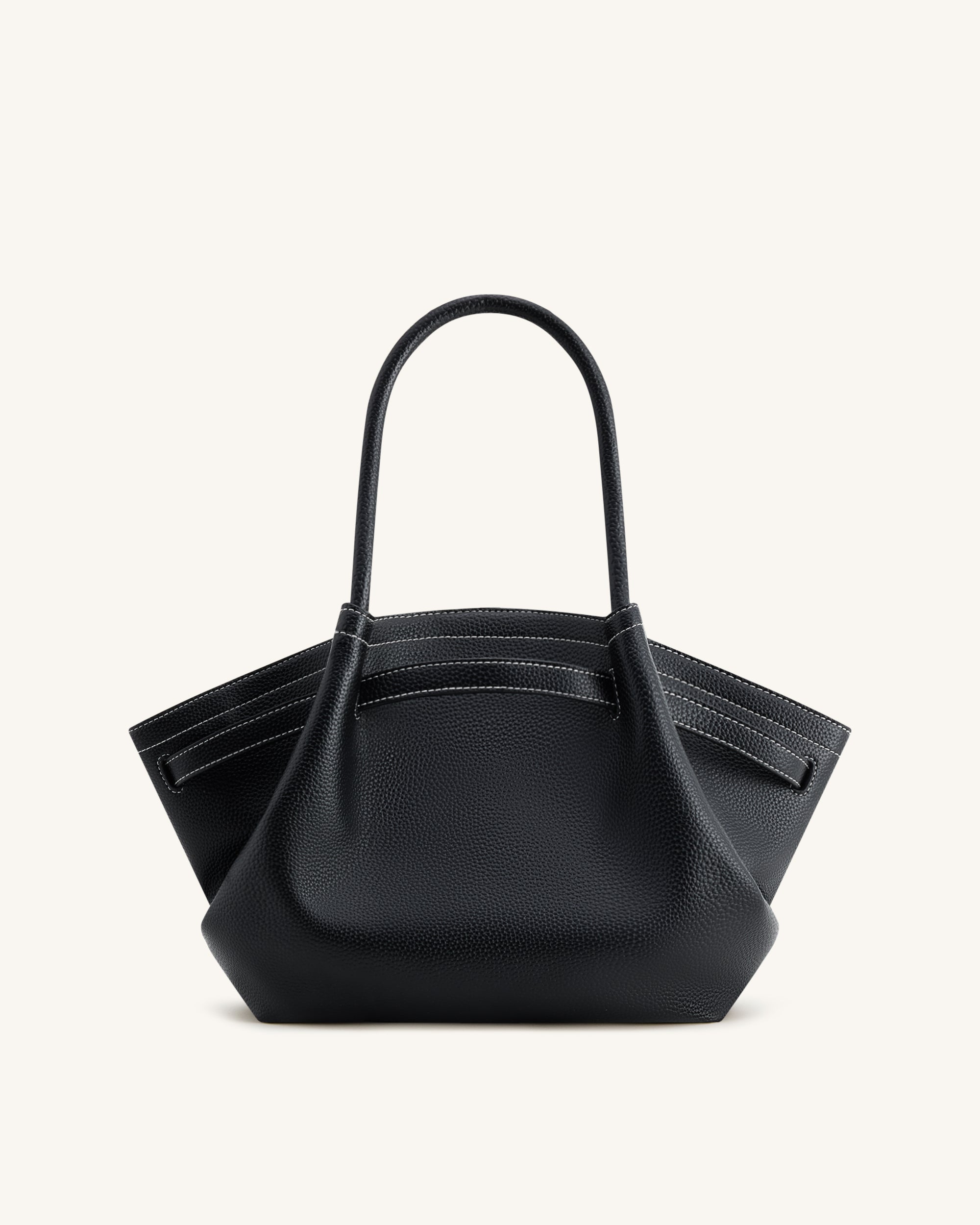 Hana Medium Tote Bag - Black | JW PEI