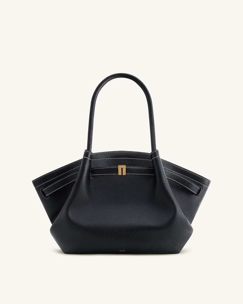 Hana Medium Tote Bag - Black