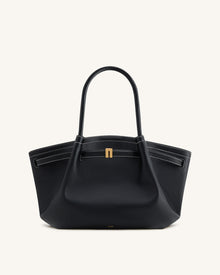 Hana Medium Tote Bag - Black