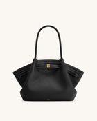 Hana Medium Tote Bag - Black
