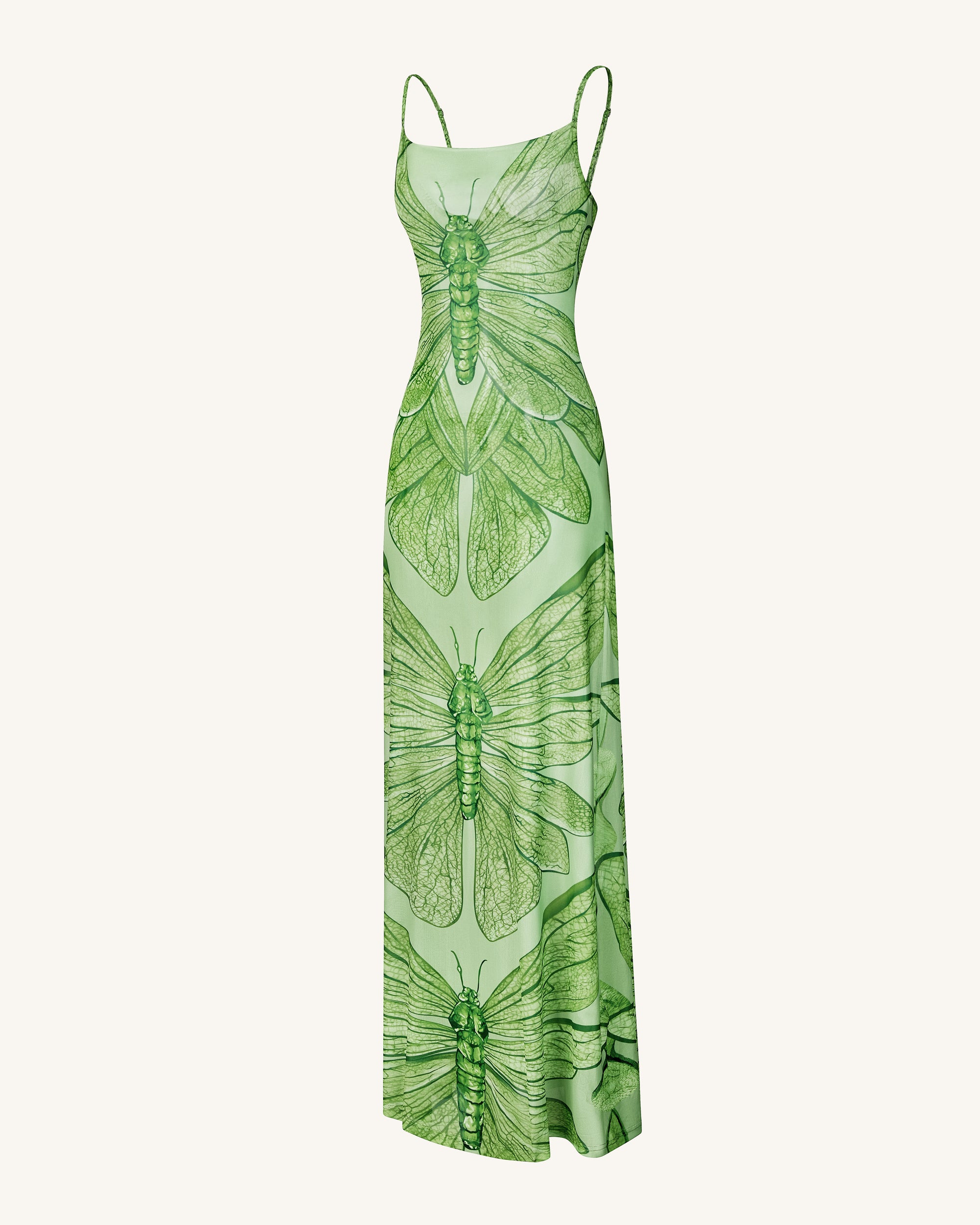Dragonfly Totem Maxi Dress - Green | JW PEI Dragonfly Totem Maxi Dress - Green | JW PEI