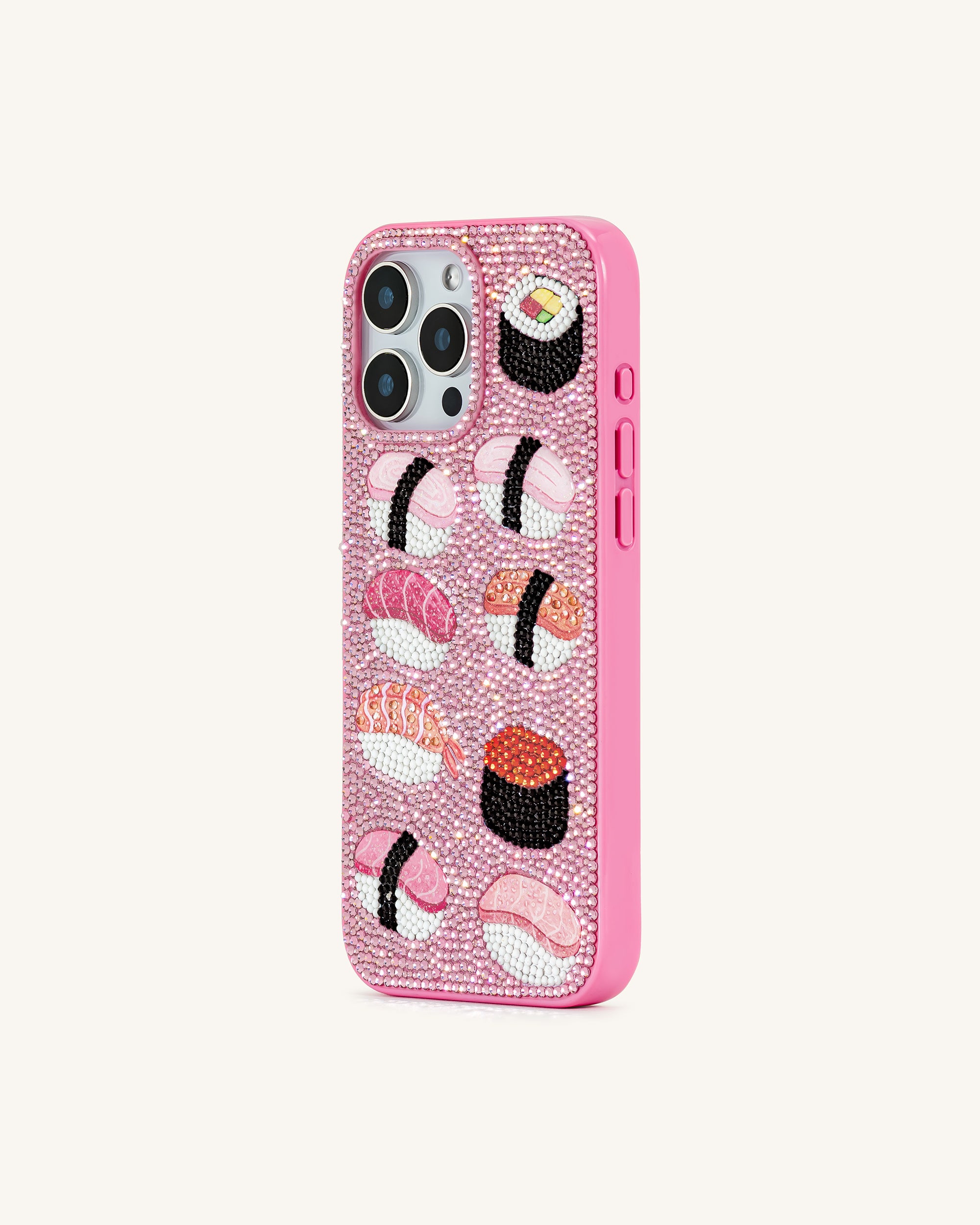 jwpei iPhone 15proMax ケース Sushi Phone Case - Multicolor Pink | JW PEI