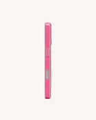 Don't Touch Me! iPhone Case - Multicolor Pink