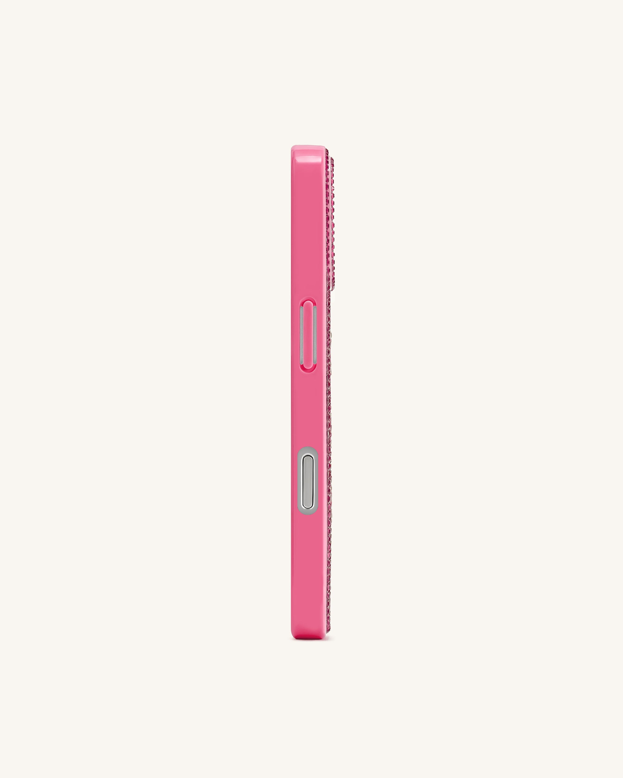 Don't Touch Me! iPhone Case - Multicolor Pink