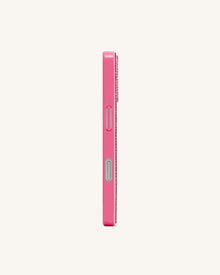 Don't Touch Me! iPhone Case - Multicolor Pink