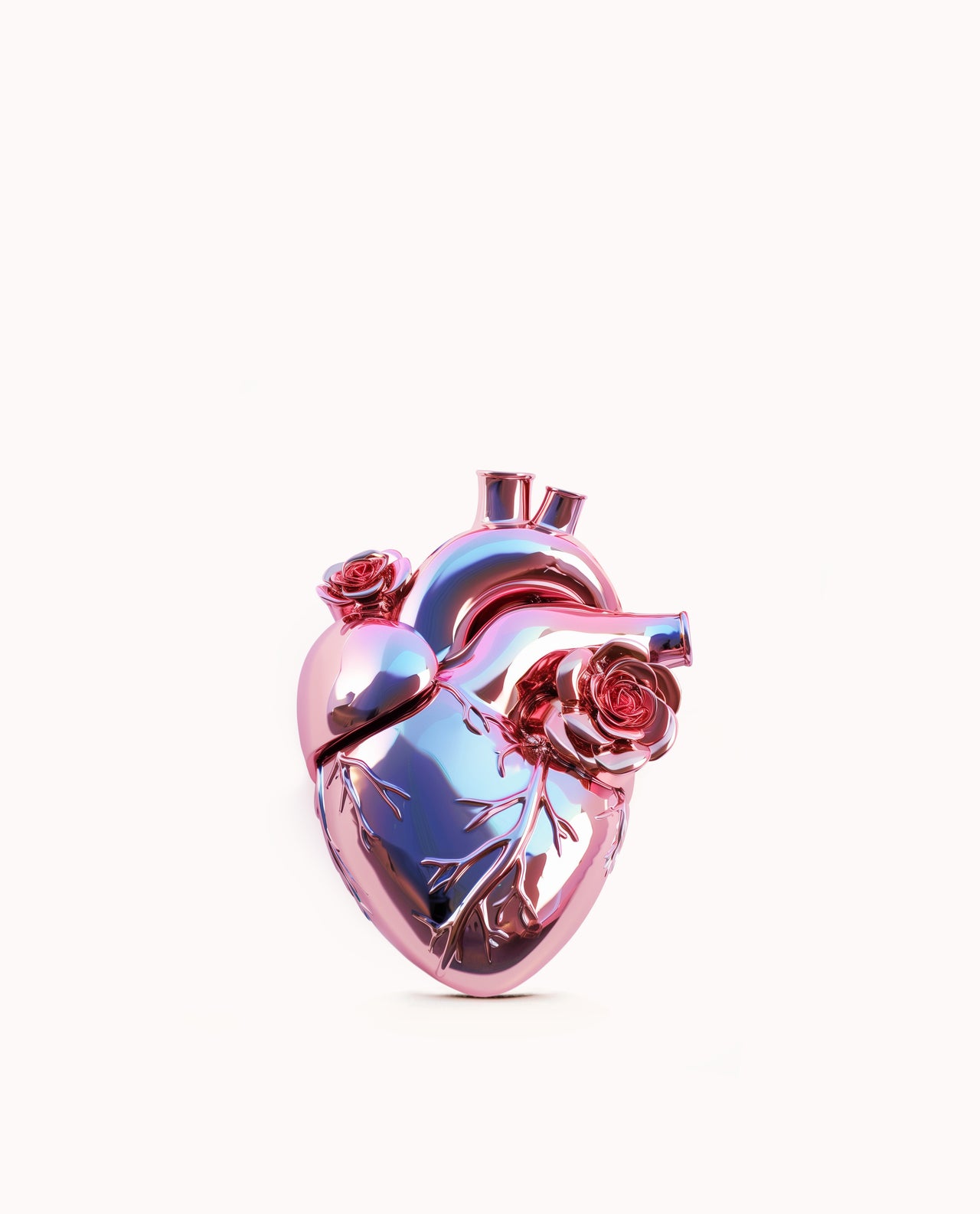 Kennedy Heart with Roses Bag - Multicolor