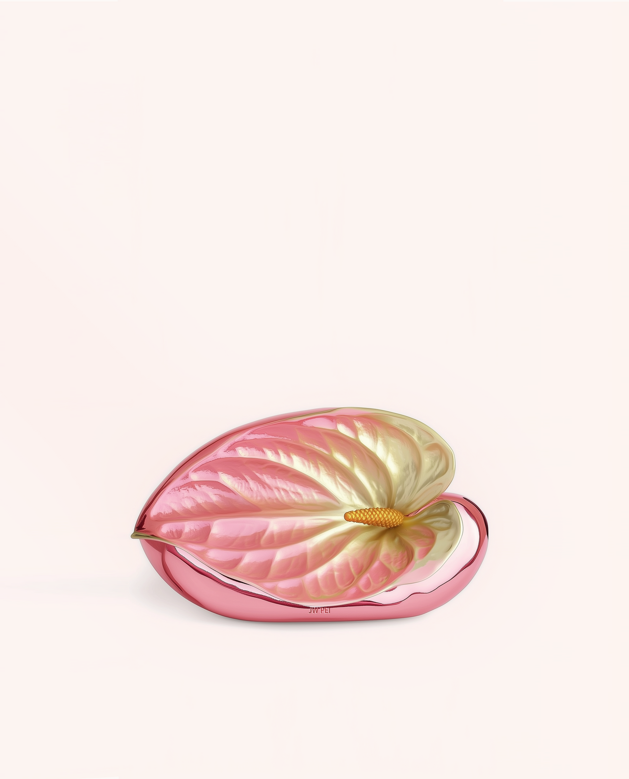 Isabella Anthurium Clutch Bag - Pink