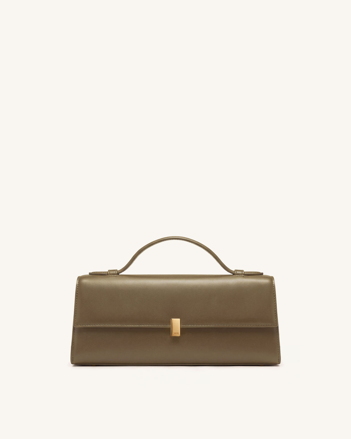 Delphine Flap Top Handle Bag - Olive Green