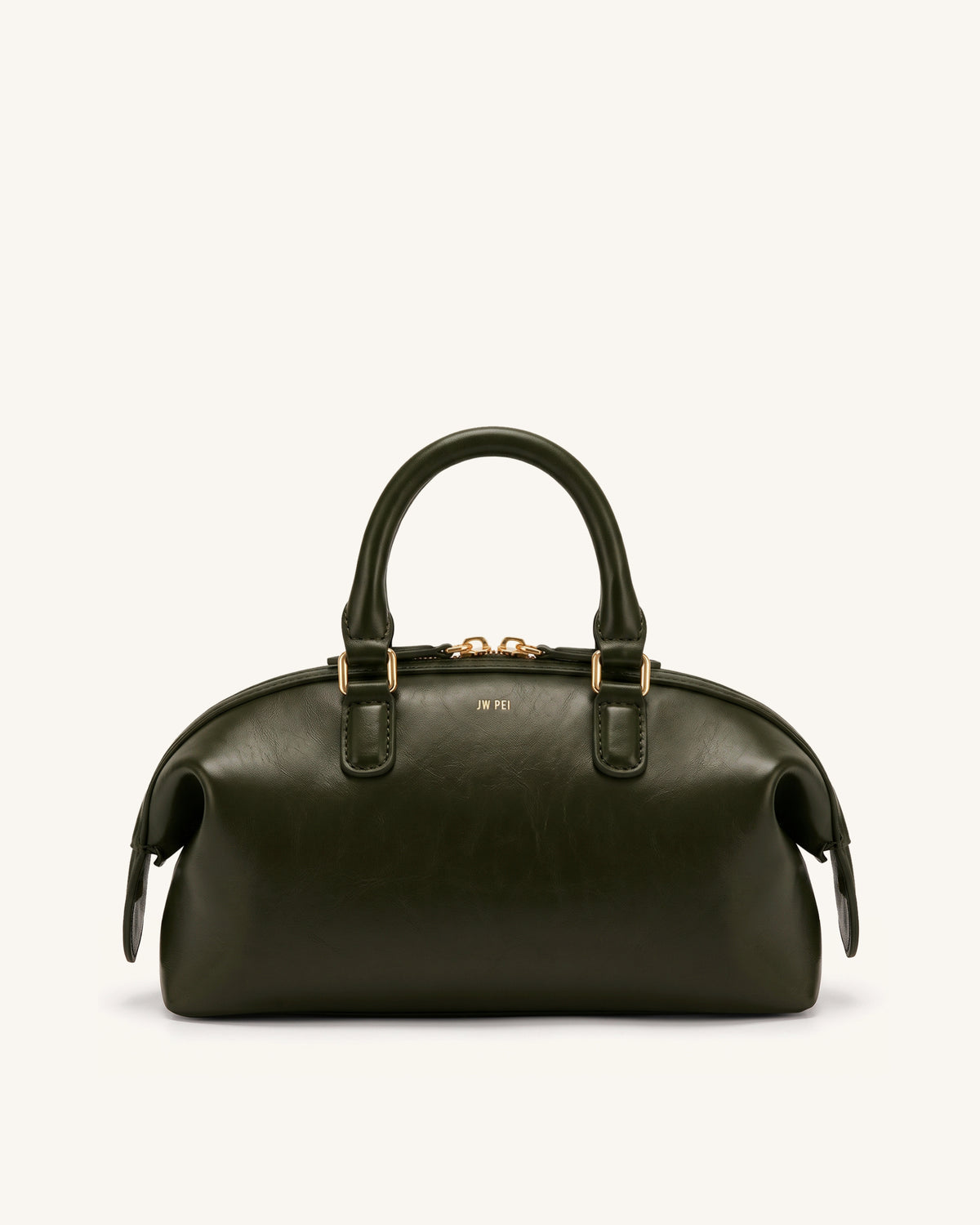 Arlo Top Handle Bag - Dark Green