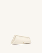 Harlee Asymmetric Clutch - Ivory