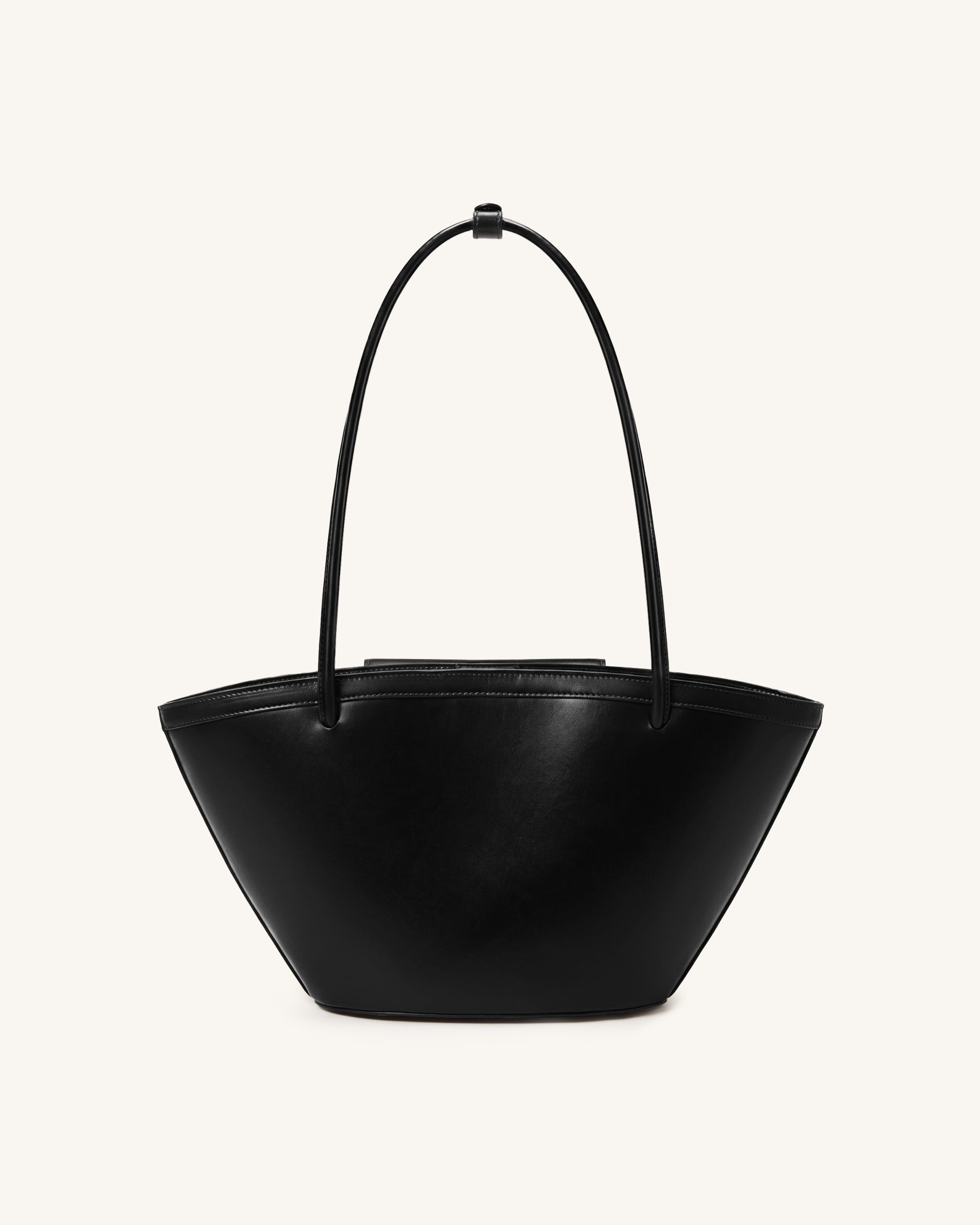 Corinne Pocket Tote Bag - Black