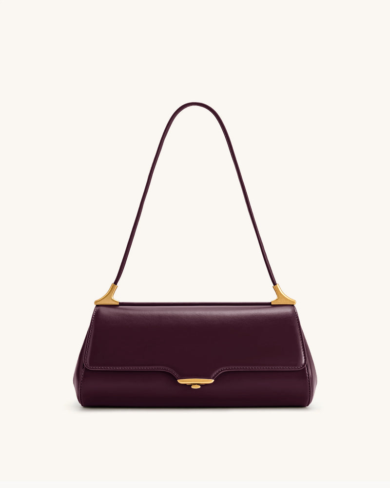 Eloise Shoulder Bag - Deep Berry