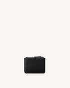 Seren Zipped Card Case - Black