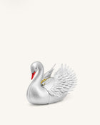 Alani Swan Shaped Crossbody Bag - Silver