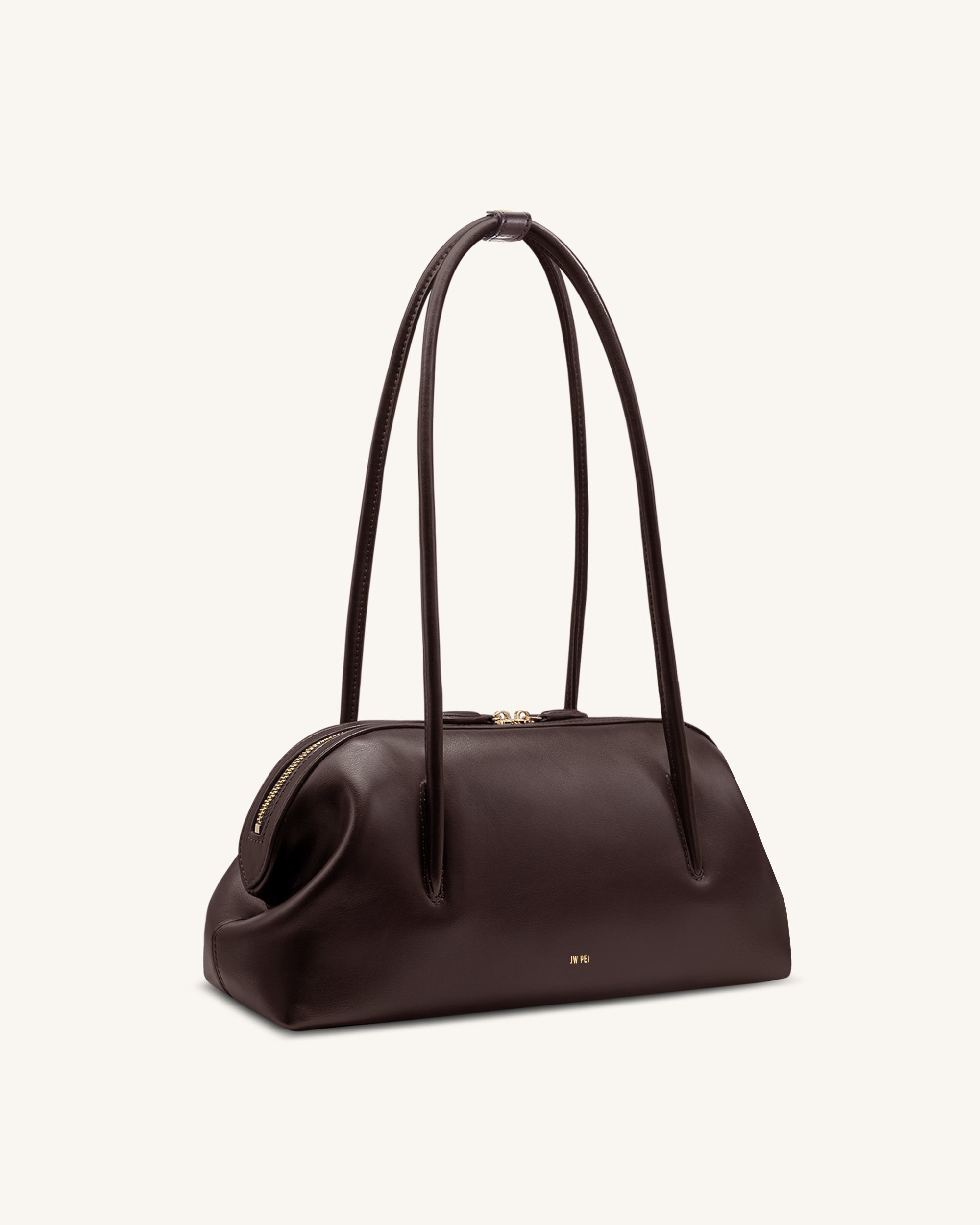 Aveline Shoulder Bag - Dark Brown