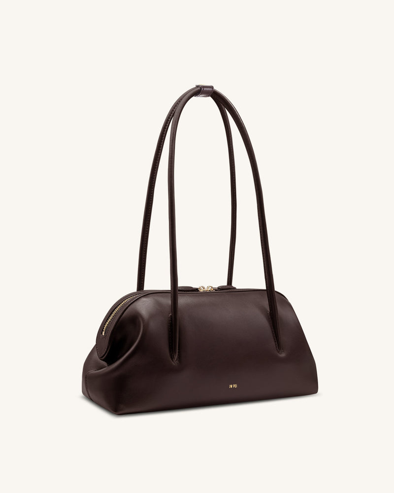 Aveline Shoulder Bag - Dark Brown