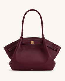 Hana Large Tote Bag - Burgundy