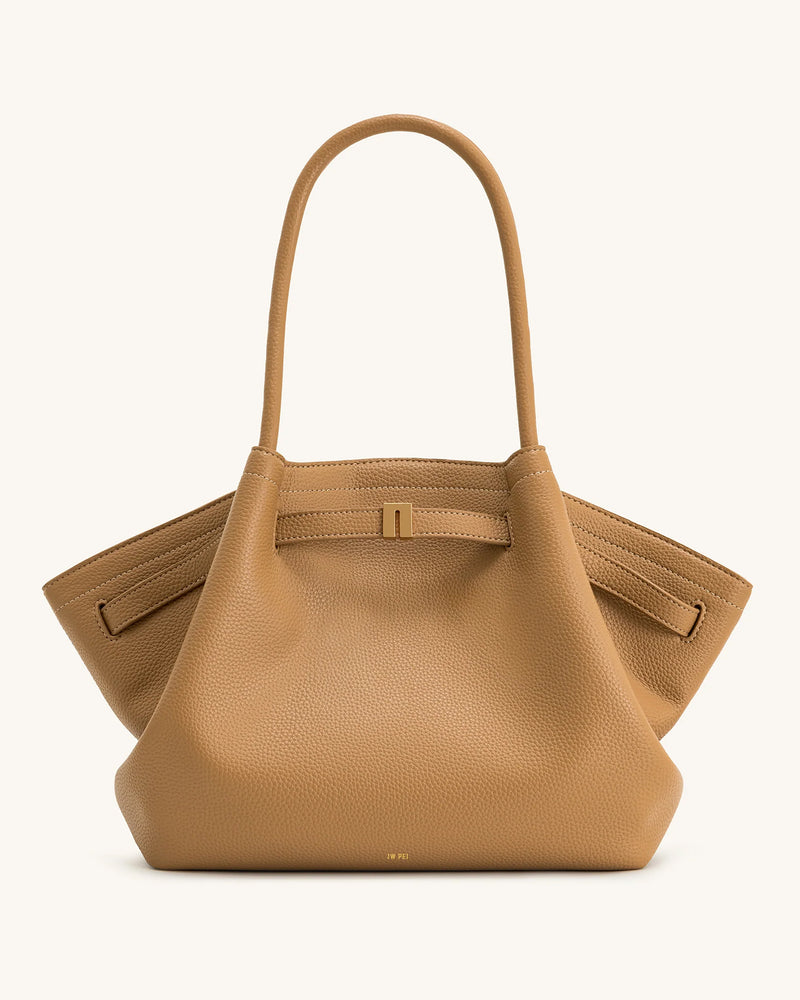 Hana Large Tote Bag - Latte Color