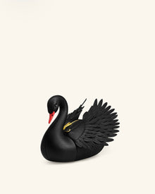 Alani Swan Shaped Crossbody Bag - Black