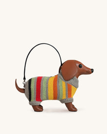 Addison Dachshund Handbag - Multicolor