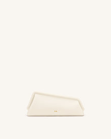 Harlee Asymmetric Clutch - Ivory