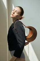 Rantan Bag - Brown Croc