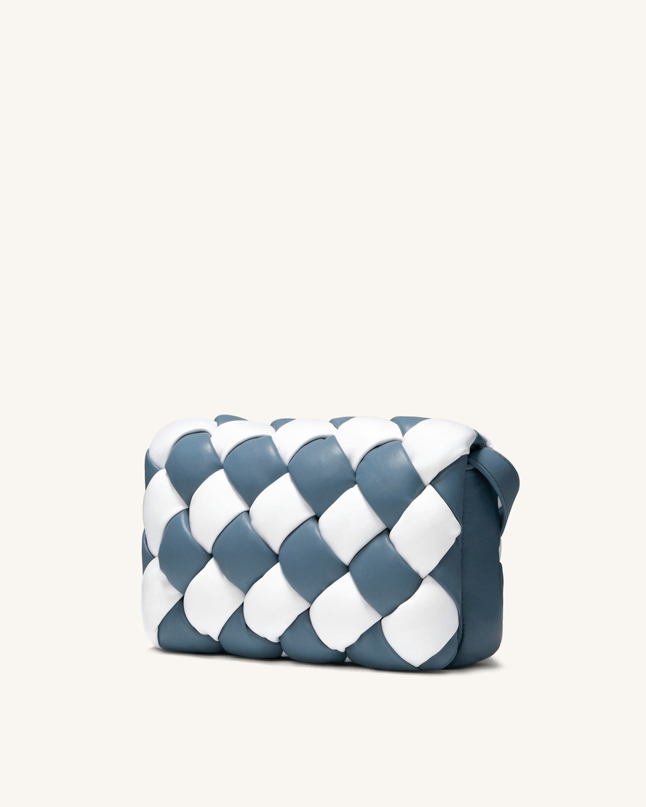 Maze Bag - White & Blue