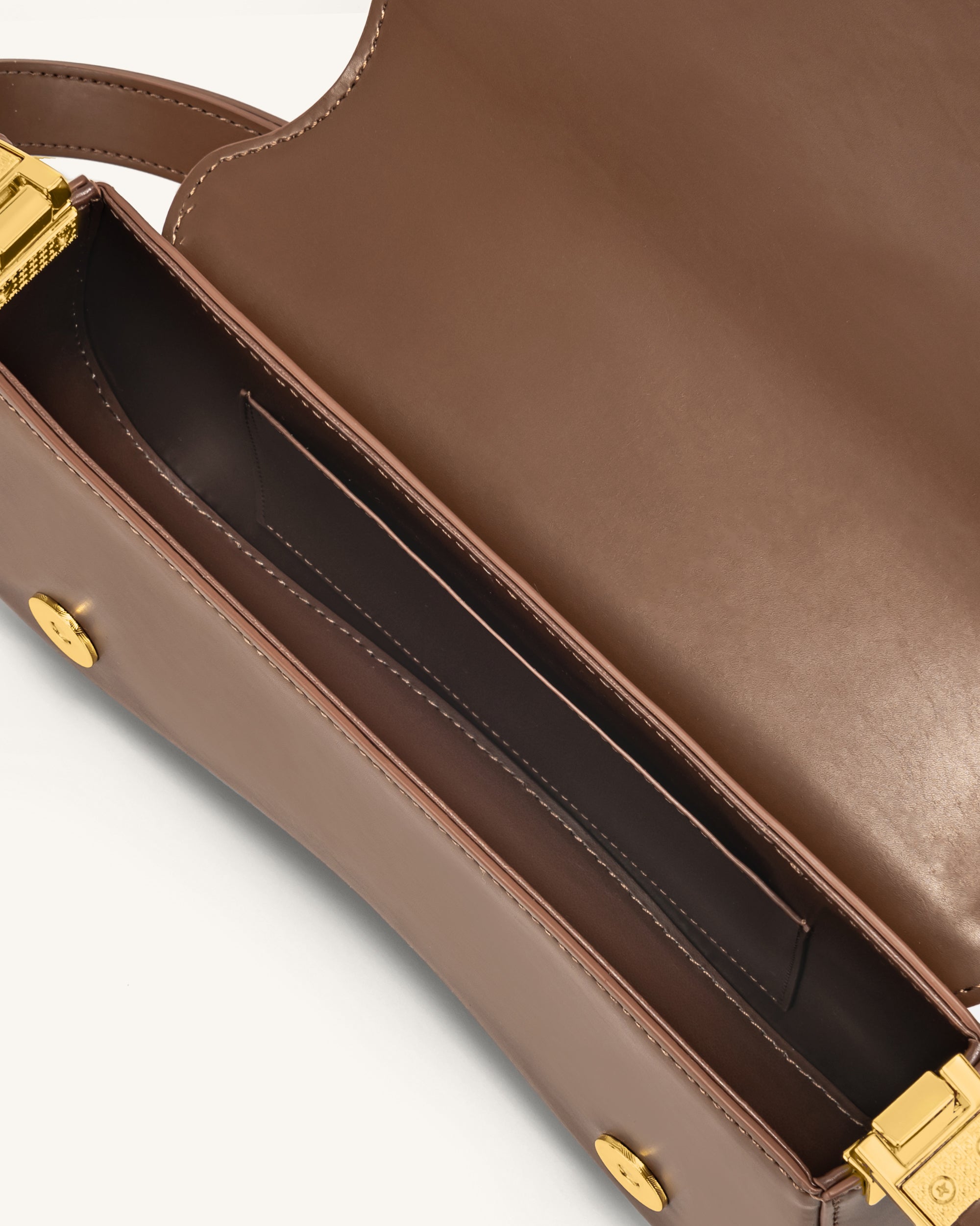 Vegan leather handbag JW PEI Brown in Vegan leather - 23140640