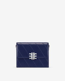 Mira Mini Flap Bag - Dark Blue
