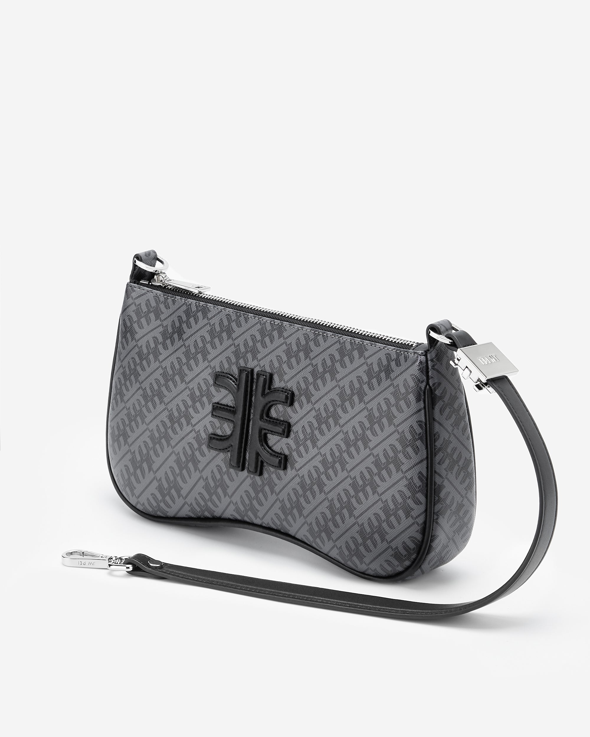 FEI Eva Shoulder Handbag - Iron Black