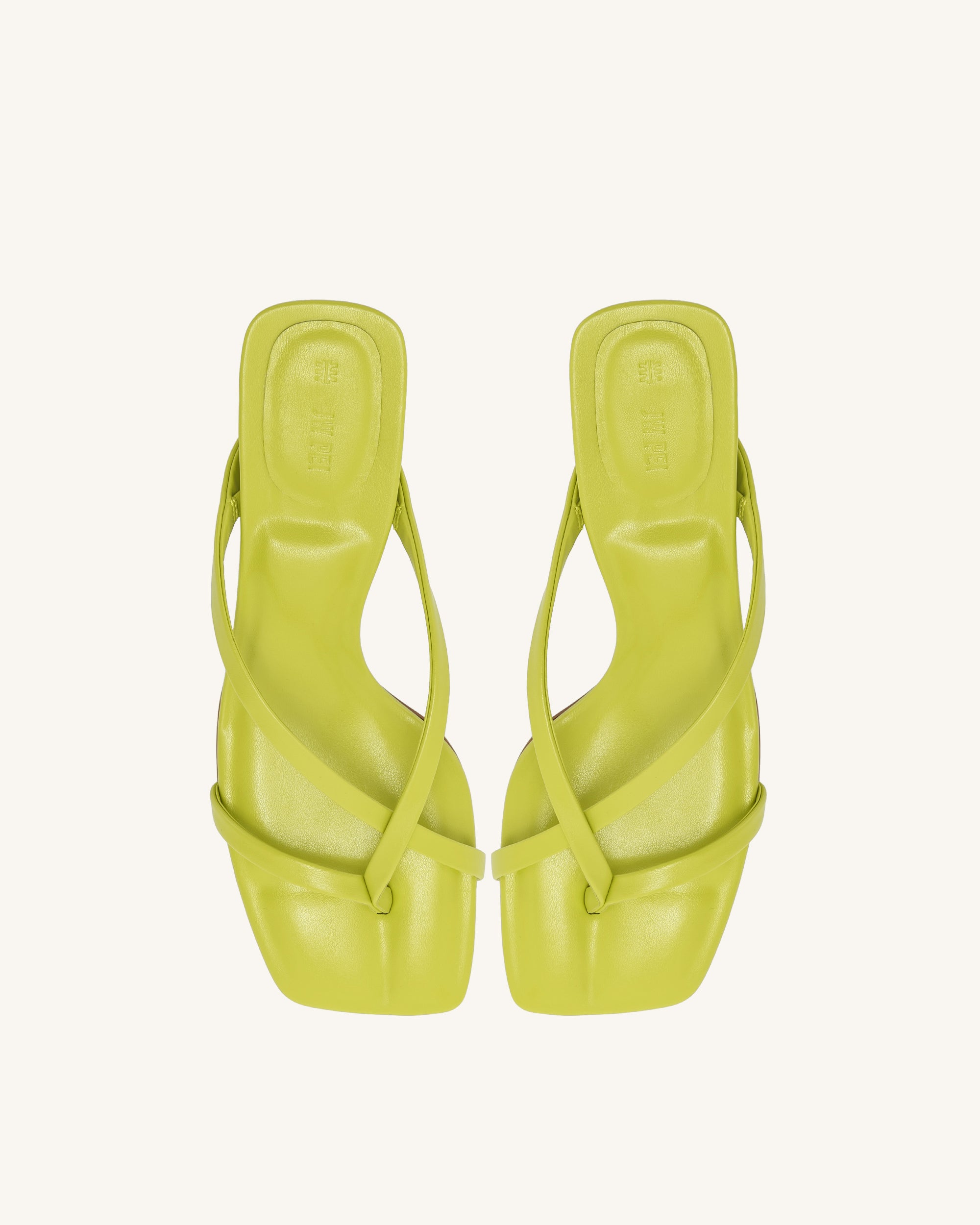 Maeve Strappy Mule - Lime Green