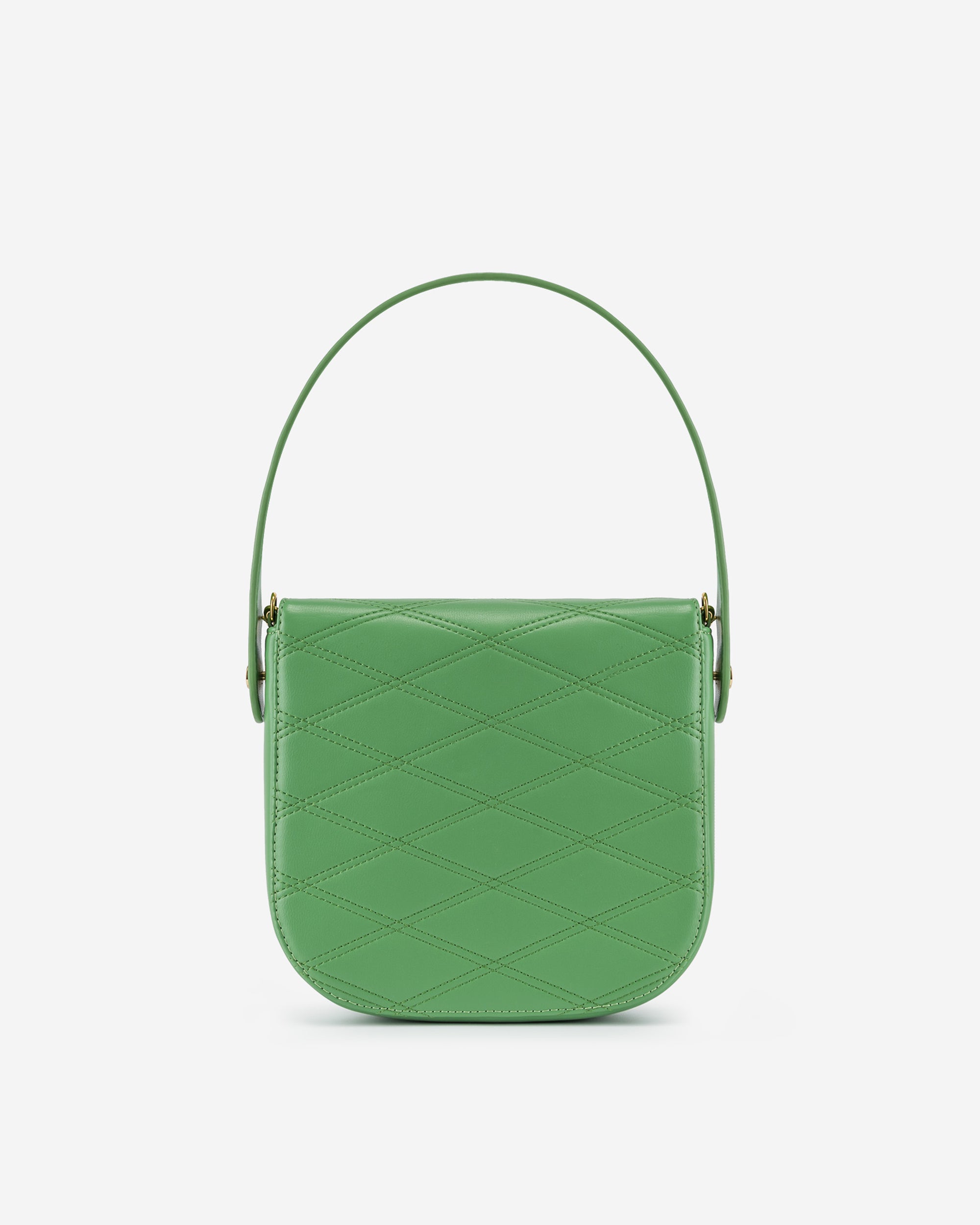 Kate Faux Pearl Bag - Grass Green