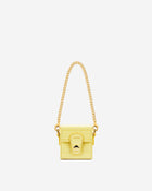 Square Mini Box - Light Yellow Croc