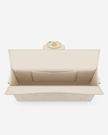 Grace Box Bag - Ivory  Croc